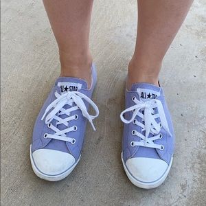 Purple Converse Shoes Size 8.5